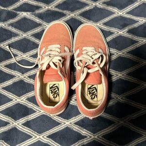 Suede pink vans